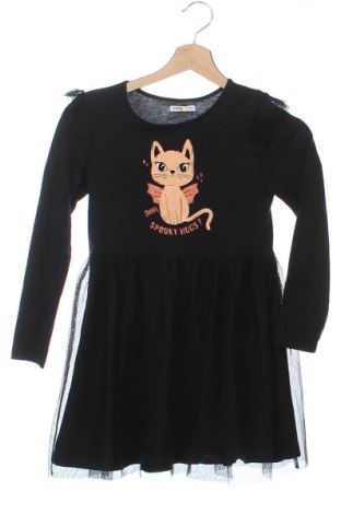 Kinderkleid Sinsay, Größe 7-8y/ 128-134 cm, Farbe Schwarz, Preis 12,23 €