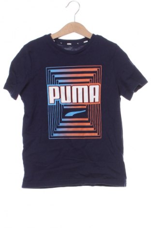 Dziecięcy T-shirt PUMA, Rozmiar 8-9y/ 134-140 cm, Kolor Niebieski, Cena 57,67 zł