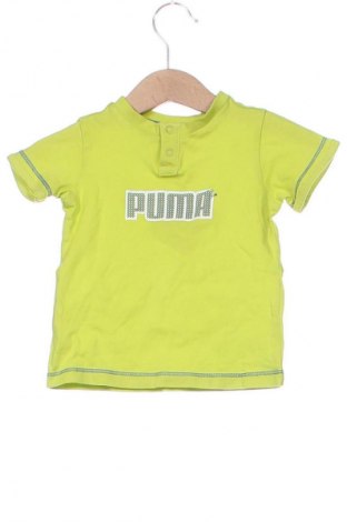 Детска тениска PUMA, Размер 3-6m/ 62-68 см, Цвят Зелен, Цена 17,99 лв.