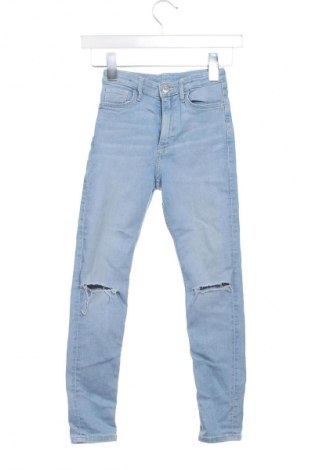 Blugi pentru copii H&M, Mărime 7-8y/ 128-134 cm, Culoare Albastru, Preț 32,99 Lei