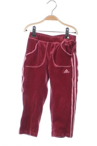 Παιδική κάτω φόρμα Adidas, Μέγεθος 18-24m/ 86-98 εκ., Χρώμα Ρόζ , Τιμή 6,99 €