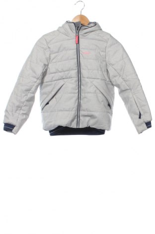 Kinderjacke für Wintersport Decathlon, Größe 7-8y/ 128-134 cm, Farbe Grau, Preis 15,99 €