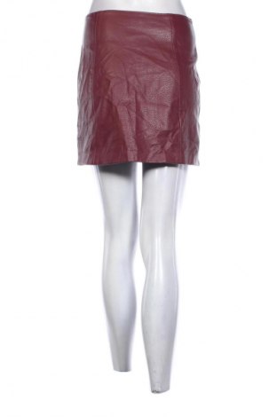 Lederrock Bershka, Größe S, Farbe Rot, Preis 4,99 €