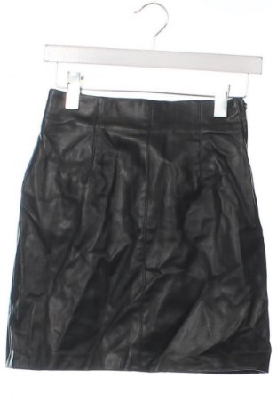 Fustă de piele Zara, Mărime XS, Culoare Negru, Preț 65,99 Lei