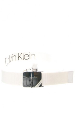 Pasek Calvin Klein, Kolor Biały, Cena 132,99 zł