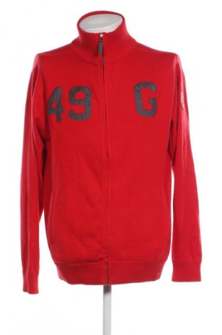 Herren Strickjacke Gant, Größe XL, Farbe Rot, Preis € 68,99