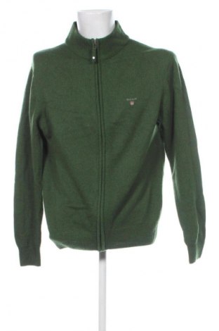 Herren Strickjacke Gant, Größe XL, Farbe Grün, Preis 71,99 €