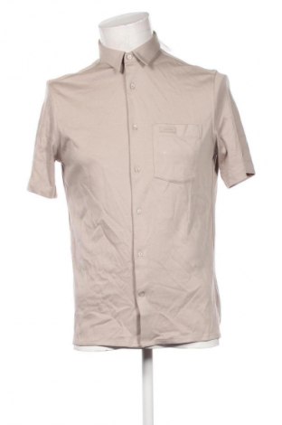 Cămașă de bărbați Calvin Klein, Mărime M, Culoare Bej, Preț 376,99 Lei