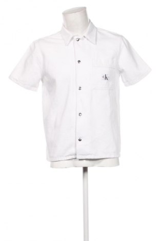 Męska koszula Calvin Klein Jeans, Rozmiar S, Kolor Biały, Cena 489,99 zł