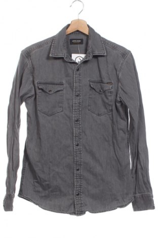 Herrenhemd Jack & Jones, Größe S, Farbe Grau, Preis 10,99 €