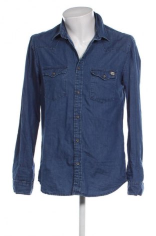 Herrenhemd Jack & Jones, Größe M, Farbe Blau, Preis 5,99 €