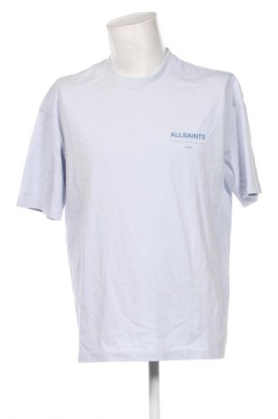 Herren T-Shirt AllSaints, Größe S, Farbe Blau, Preis 51,13 €