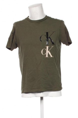 Pánské tričko  Calvin Klein Jeans, Velikost M, Barva Zelená, Cena  1 329,00 Kč