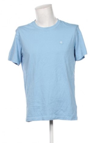 Tricou de bărbați Calvin Klein Jeans, Mărime L, Culoare Albastru, Preț 267,99 Lei