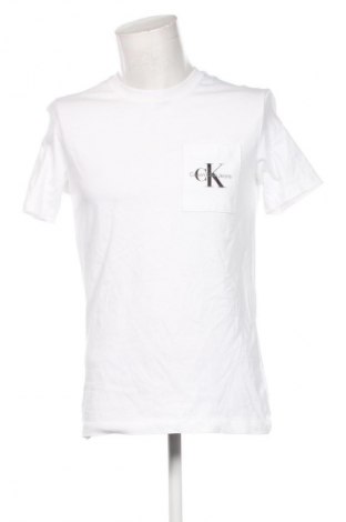 Pánské tričko  Calvin Klein Jeans, Velikost L, Barva Bílá, Cena  739,00 Kč