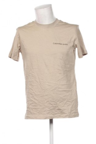 Herren T-Shirt Calvin Klein Jeans, Größe M, Farbe Beige, Preis € 57,99