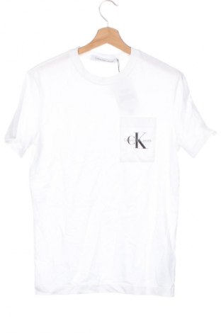 Herren T-Shirt Calvin Klein Jeans, Größe S, Farbe Weiß, Preis € 57,99