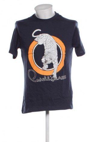 Ανδρικό t-shirt Cavalli Class, Μέγεθος M, Χρώμα Μπλέ, Τιμή 58,31 €