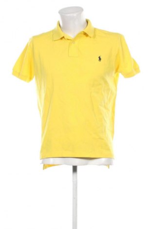 Męski T-shirt Polo By Ralph Lauren, Rozmiar L, Kolor Żółty, Cena 229,50 zł