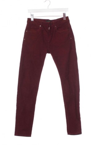 Herren Cordhose Zara Man, Größe XS, Farbe Rot, Preis 8,99 €