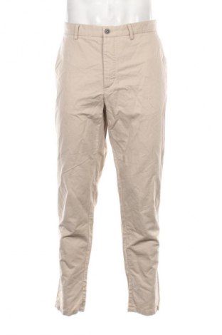 Pantaloni de bărbați Massimo Dutti, Mărime XL, Culoare Ecru, Preț 173,47 Lei