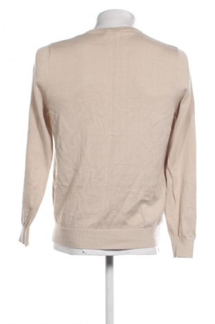 Herrenpullover Batistini, Größe M, Farbe Beige, Preis 10,99 €