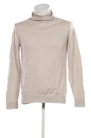 Herrenpullover Jack & Jones, Größe L, Farbe Beige, Preis 16,99 €