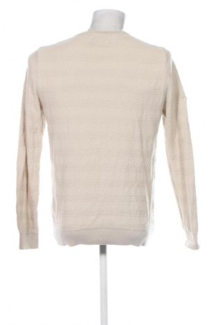 Herrenpullover Jack & Jones, Größe M, Farbe Beige, Preis 28,99 €