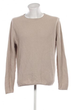 Herrenpullover Jack & Jones PREMIUM, Größe M, Farbe Beige, Preis 6,99 €