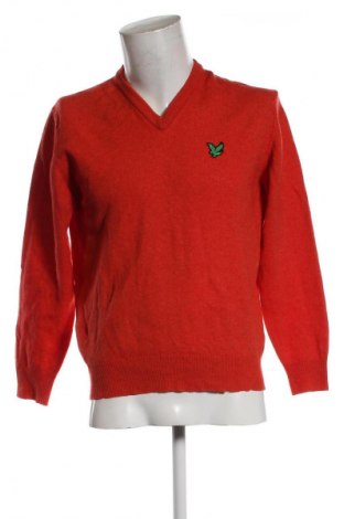 Męski sweter Lyle & Scott, Rozmiar L, Kolor Pomarańczowy, Cena 143,00 zł