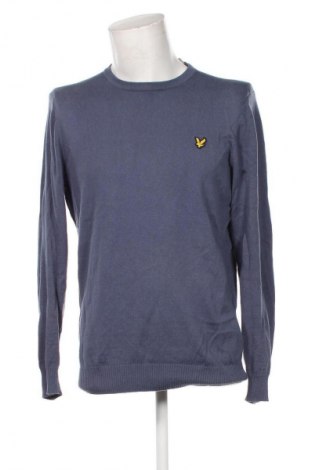 Męski sweter Lyle & Scott, Rozmiar L, Kolor Niebieski, Cena 203,99 zł