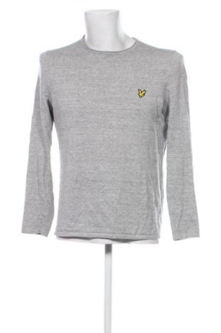 Мъжки пуловер Lyle & Scott, Размер M, Цвят Сив, Цена 62,99 лв.