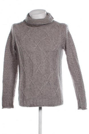 Herrenpullover Piazza Italia, Größe L, Farbe Grau, Preis € 24,99