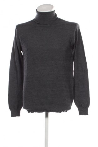 Herrenpullover Piazza Italia, Größe L, Farbe Grau, Preis 24,99 €