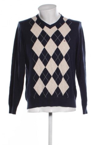 Męski sweter Tommy Hilfiger, Rozmiar S, Kolor Niebieski, Cena 151,99 zł