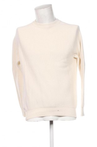 Herrenpullover Zara, Größe M, Farbe Ecru, Preis 16,37 €