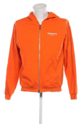 Herren Sweatshirt EQUALITЕ, Größe S, Farbe Orange, Preis 37,99 €