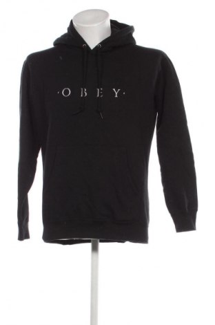 Herren Sweatshirt Obey, Größe S, Farbe Schwarz, Preis € 38,99