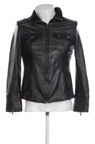 Herren Lederjacke Mango, Größe XXL, Farbe Schwarz, Preis 83,89 €