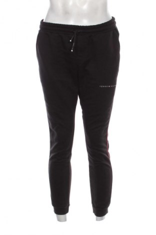 Pantaloni trening de bărbați Tommy Hilfiger, Mărime XL, Culoare Negru, Preț 477,71 Lei