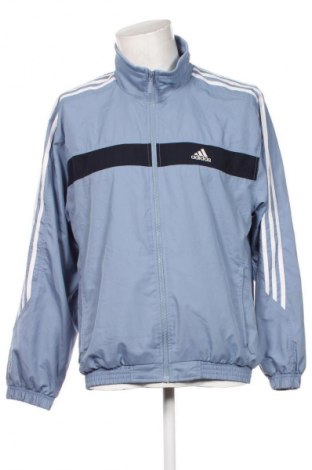 Bluză trening de bărbați Adidas, Mărime L, Culoare Albastru, Preț 122,45 Lei