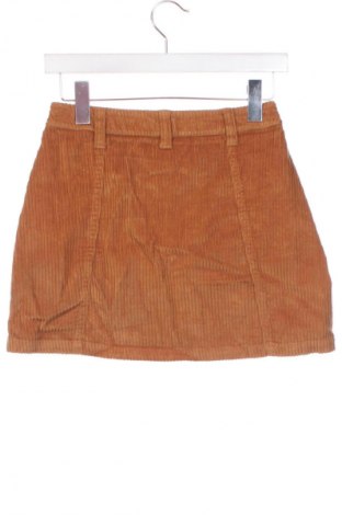 Rock Bershka, Größe XS, Farbe Orange, Preis 7,99 €