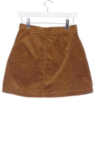 Rock Uniqlo, Größe XS, Farbe Braun, Preis 28,99 €