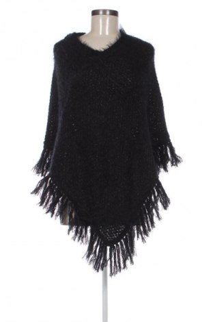 Poncho Claudia Strater, Mărime M, Culoare Negru, Preț 44,99 Lei