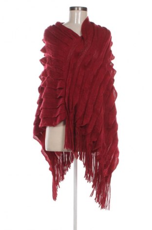 Poncho Koan, Größe M, Farbe Rot, Preis € 6,99