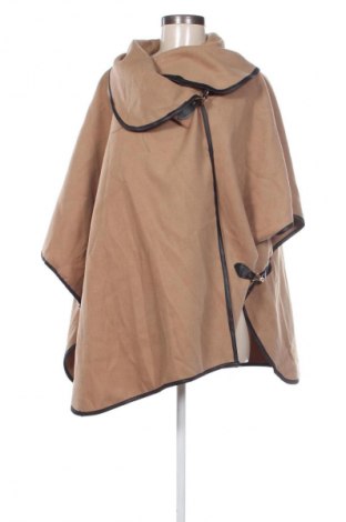 Poncho Made In Italy, Größe L, Farbe Beige, Preis € 12,99