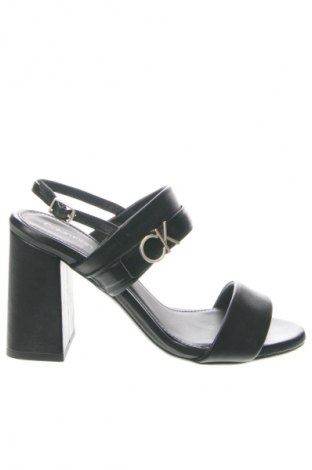 Sandalen Calvin Klein, Größe 38, Farbe Schwarz, Preis 184,99 €