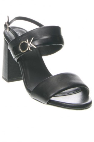 Sandalen Calvin Klein, Größe 38, Farbe Schwarz, Preis 184,99 €