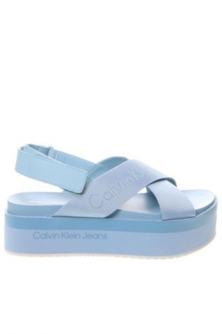 Sandalen Calvin Klein Jeans, Größe 38, Farbe Blau, Preis € 104,99