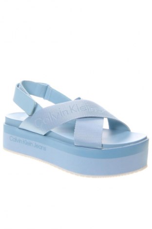 Sandalen Calvin Klein Jeans, Größe 38, Farbe Blau, Preis € 104,99